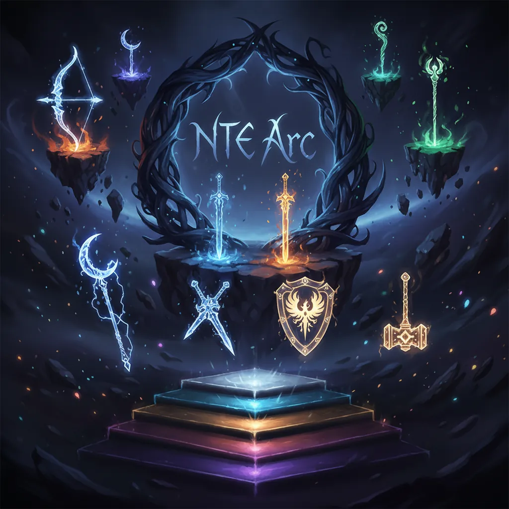 Best 4-Star Weapons in Neverness to Everness: NTE Arc Tier List