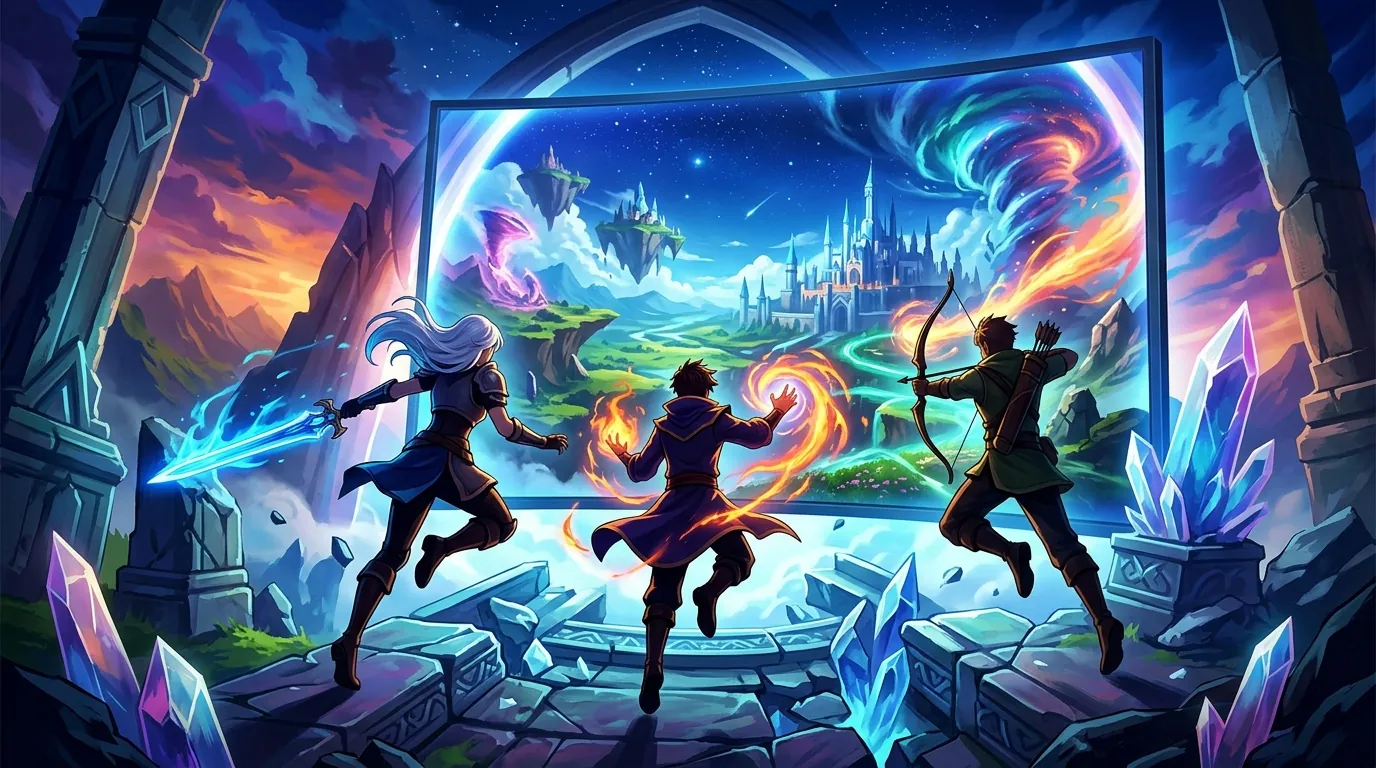 Best 4K OLED Monitors for Immersive JRPG Exploration and Long Gacha Sessions