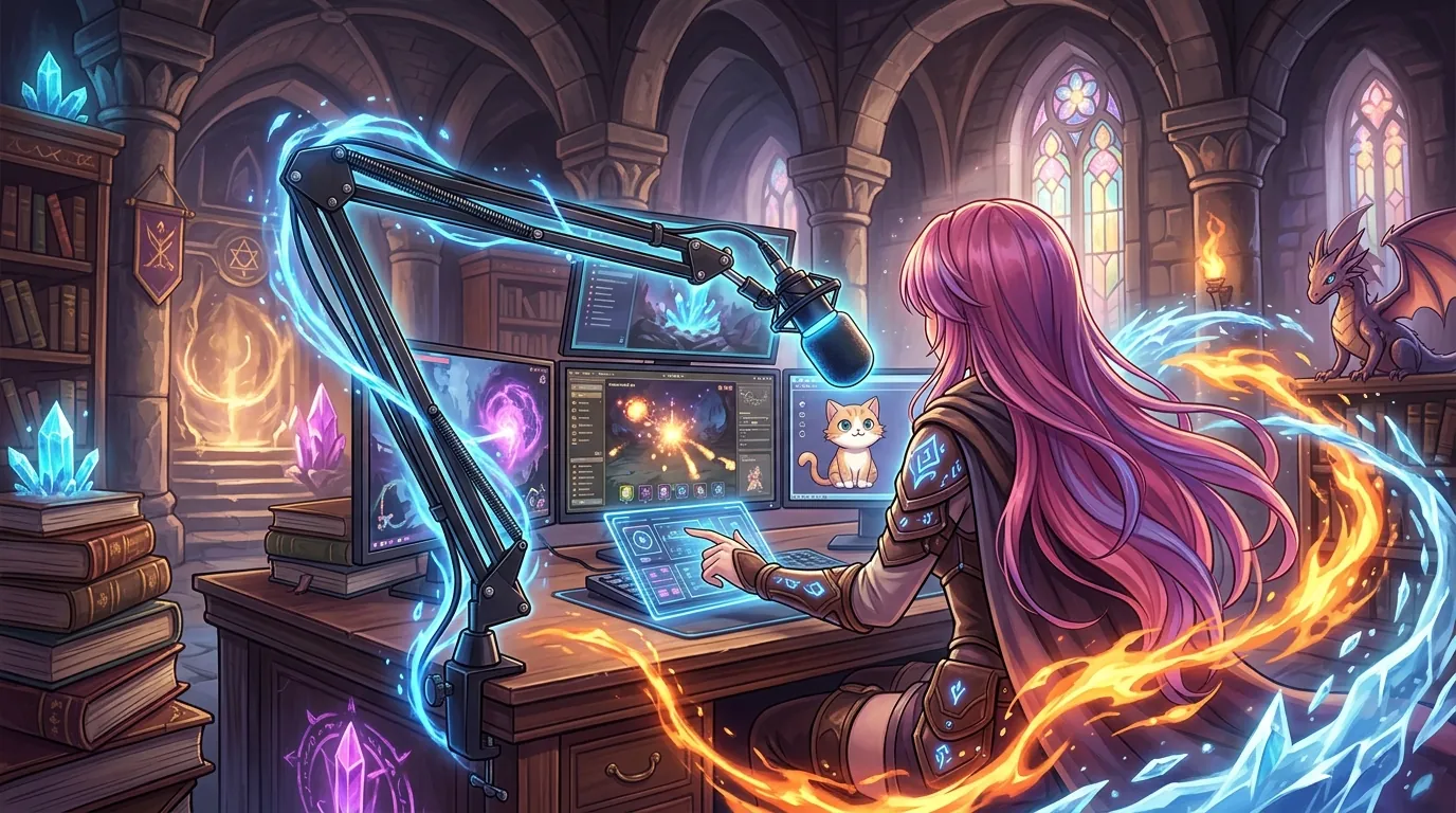 Best desk mounted microphone arms for VTuber setups with multi-monitor rigs
