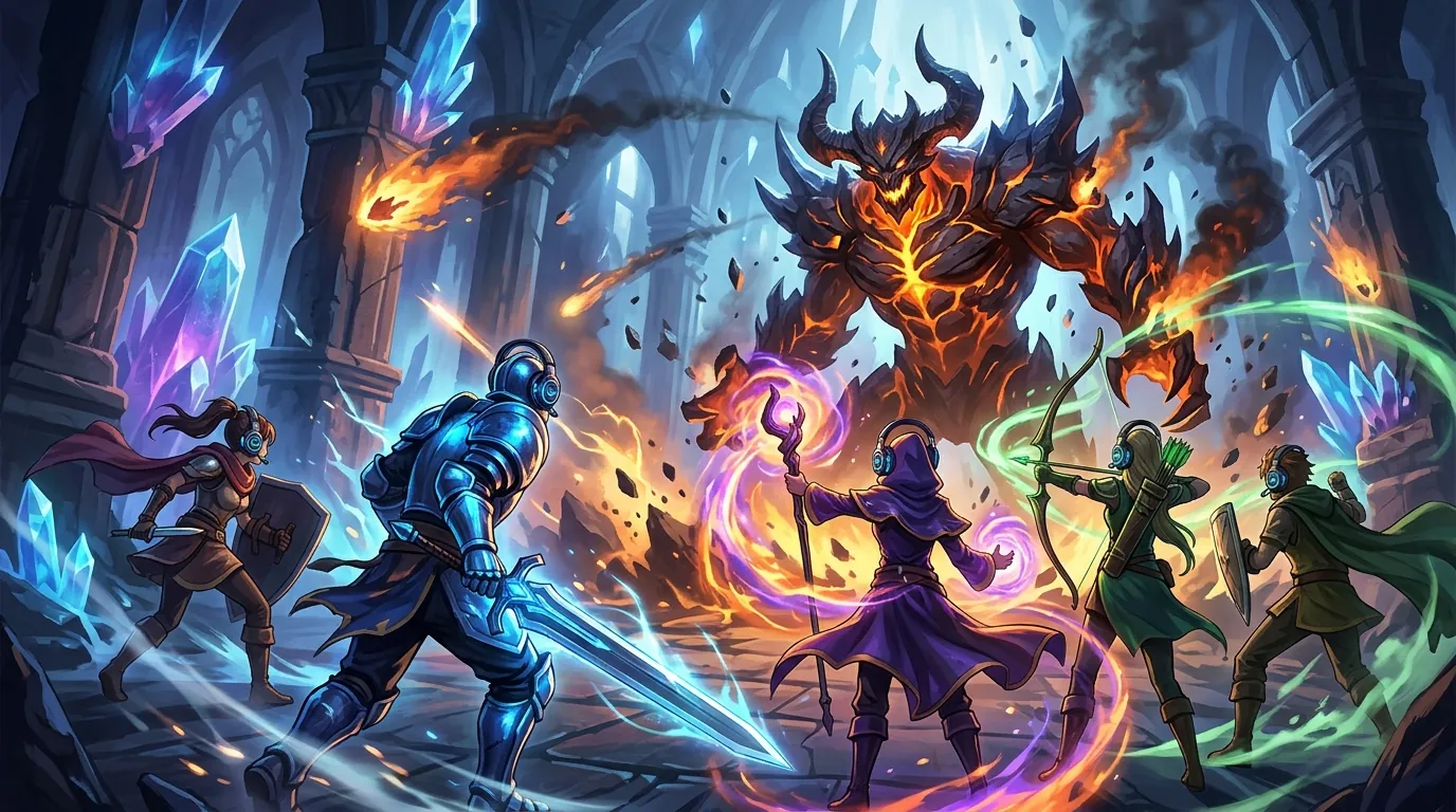Best Gaming Headsets for 12-Hour MMO Raids and Gacha Grinding
