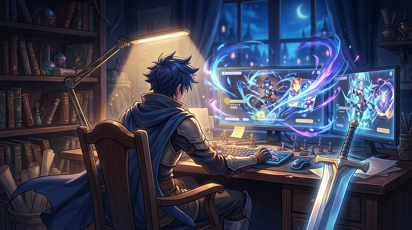 Best LED Desk Lamps for Late Night Gacha Grinders