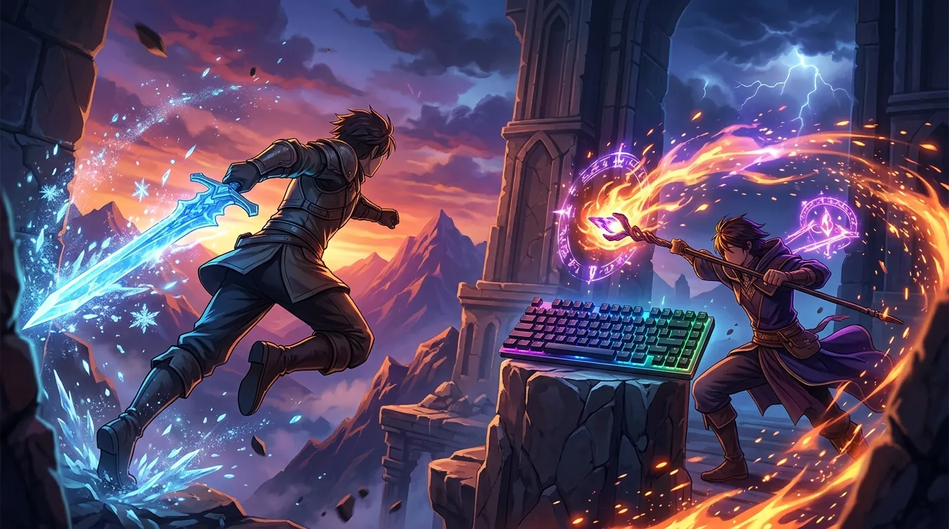 Best Low Profile Mechanical Keyboard for MMO Macro Players