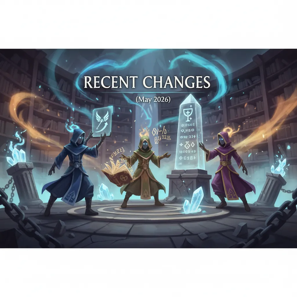 Recent Changes
