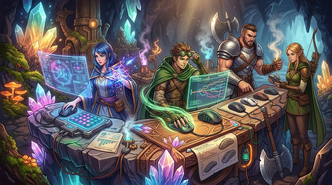 How we picked these wireless MMO mice
